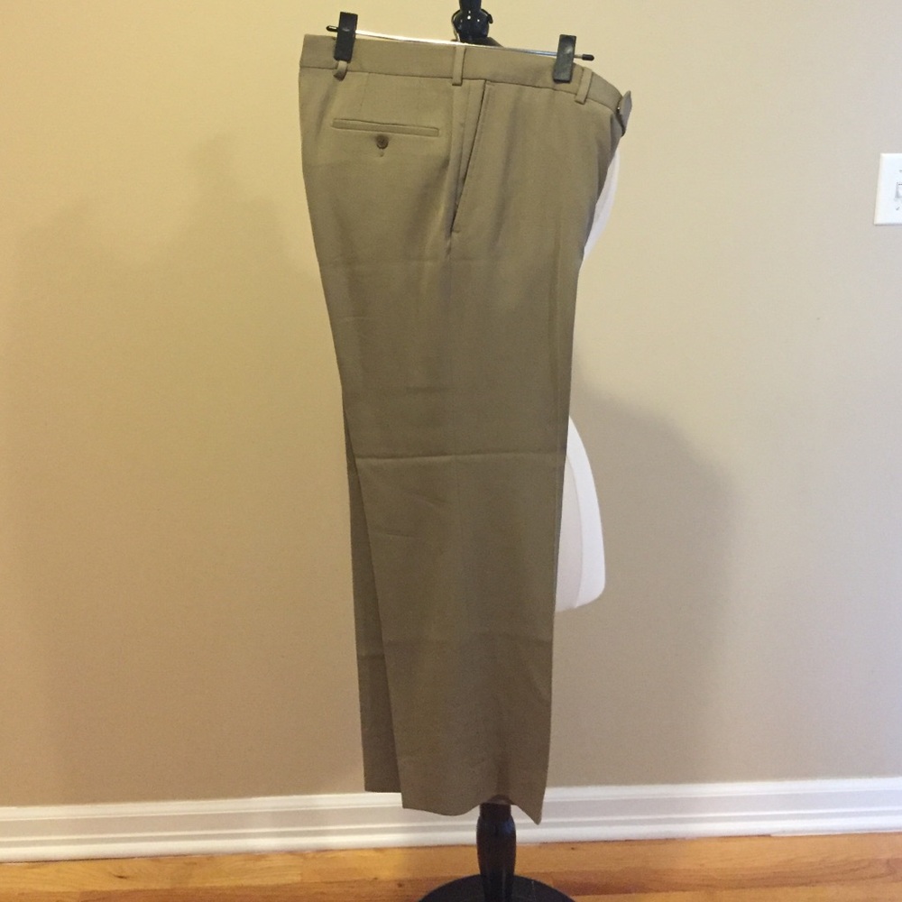 Hugo Boss Khaki Dress Trousers